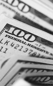 one hundred usa dollar bills