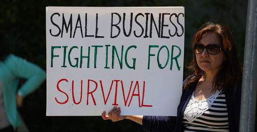 Challenging Times: small business fighting for survival