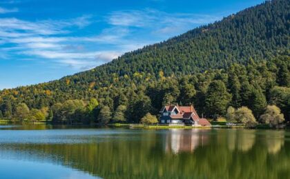 lakefront home